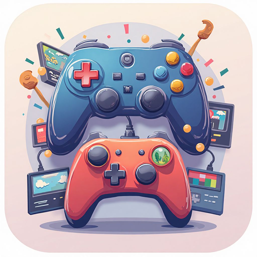 Gaming library icon